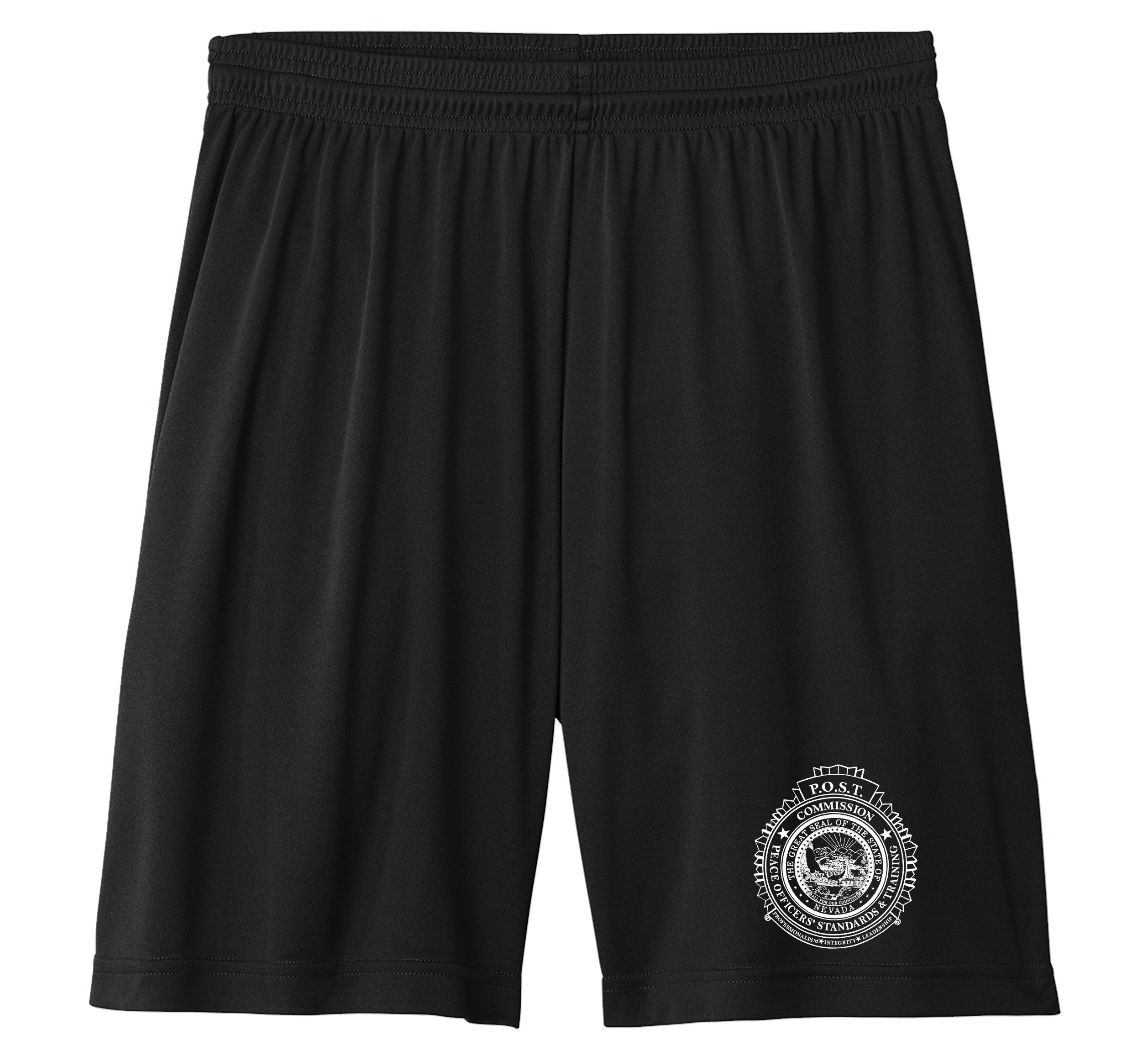 POST4 - Black Performance Shorts