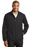 POST5 - Black Full Zip Wind Jacket